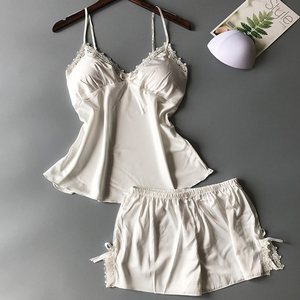 <span class=keywords><strong>ช</strong></span>ุดกางเกงขาสั้นผ้าซาตินเซ็กซี่ของผู้หญิงชุดนอนเอวยางยืดสำห<span class=keywords><strong>ร</strong></span>ับกา<span class=keywords><strong>ร</strong></span>แสดง<span class=keywords><strong>แฟ</strong></span><span class=keywords><strong>ช</strong></span>ั่นฤดูร้อนและฤดูใบไม้ผลิ - Product Image 4