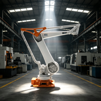 Robot de Paletización de Servicio Pesado de 4 Ejes ARS1100B-250A para Despaletización y Manipulación, Capacidad de Carga 100 kg, Alcance del Brazo 250 cm