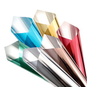 Hiện đại PE một cách gương phản chiếu cửa sổ phim nhà máy bán buôn cách nhiệt Tint Kính Lá Bạc xây dựng sự riêng tư trang trí - Product Image 5