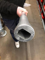 Clés de raccordement pour hydrant d'incendie en aluminium, barres de support pour hydrant souterrain carré en aluminium, 1 m de long, ouverture carrée/ovale de 34,5 mm