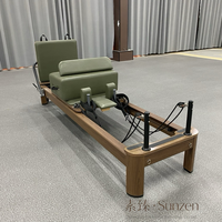 Cama de Pilates Profesional, Equipo Premium para Moldear el Cuerpo, para Gimnasio, Fisioterapia, Corrección de Postura