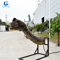 NL-B113 Animatronique Tête Dinosaur Animatronic Western Dragon Thème Parc Pour Vendre