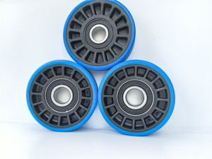 Luxus-Rolltreppen-Stufenrollen Druckempfindliche Gummi-Laufrollen - Product Image 3