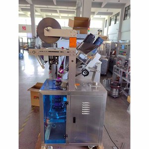 Empaquetadora automática de bolsas pequeñas para harina de hierbas, té, cacao en polvo para alimentos, bolsas de plástico y papel, componentes PLC de Motor central - Product Image 3