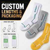 Chaussettes de sport respirantes avec logo personnalisé pour le running, la marche et la gym