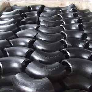 Coude sans soudure à rayon long ANSI B16.9/ASTM A234 WP11 LR 45/60/90/180 degrés en acier inoxydable noir pour raccord de tuyauterie à souder bout à bout - Product Image 2