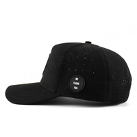 Cappello Oxford a 5 Pannelli Hanway Personalizzabile, 100% Poliestere, Traspirante, Impermeabile, con Logo in PVC, Stampa Leopardata