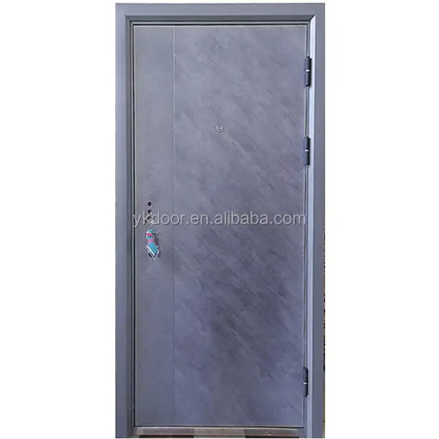 Puerta interior de acero para el hogar, diseño moderno de estilo alemán, puertas grises, seguridad para el hogar, 2021