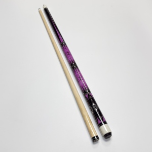 Queue de billard légère de haute qualité en deux parties avec fût en érable canadien, joint en acier inoxydable, embout de 13 mm et poignée brillante pour la maison - Product Image 6