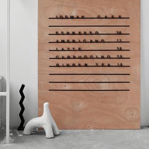 Regalo Corporativo de Lujo, Tablero de <span class=keywords><strong>Menú</strong></span> Magnético Personalizado con Logotipo, Tablero de <span class=keywords><strong>Menú</strong></span> para Cafetería, Tablero Magnético de Pared, Tablero de Letras Magnéticas - Product Image 4