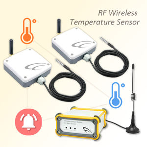 2 Sets of <b>Wireless</b> Temperature Sensor Systems, Greenhouse Agricultural Temperature Monitoring System, 4G Modbus 4G <b>Alarm</b> - Product Image 1