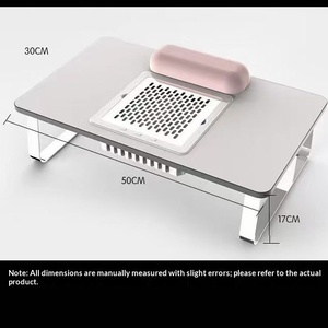 Extractor de Polvo para Manicura de Sobremesa con Reposamanos, Aspiradora de Uñas de Bajo Ruido para Salón - Product Image 5