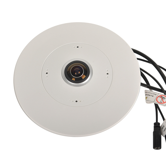 HIK DS-2CD63C5G1-S/RC 12MP DeepinView Fisheye CMOS PoE IP67 Pan-Tilt Wide-Angle IP Camera Motion Detection People Memory Card