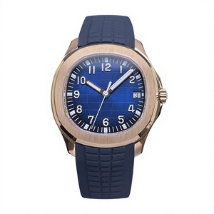 Reloj mecánico de lujo, súper calidad, resistente al agua, 40 mm, fábrica DDF, movimiento 330, 5167, esfera SW ponderada, reloj de buceo azul. - Product Image 1