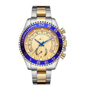 Reloj de Pulsera DFS05 Original de Marca para Hombre, Automático, Mecánico, Correa de Acero Inoxidable, Bisel Dorado, Estilo Casual y Ejecutivo - Product Image 5