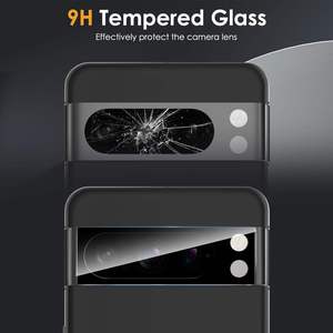Protector de Pantalla de Vidrio Templado Personalizado 9H de Alta Definición Anti-Rayones y Anti-Espía, Protector de Lente de Cámara para Google Pixel 8 Pro - Product Image 5