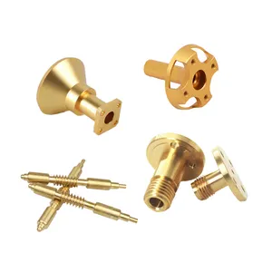 Custom Precision CNC Turning Aluminum Brass Stainless Steel Machining Parts