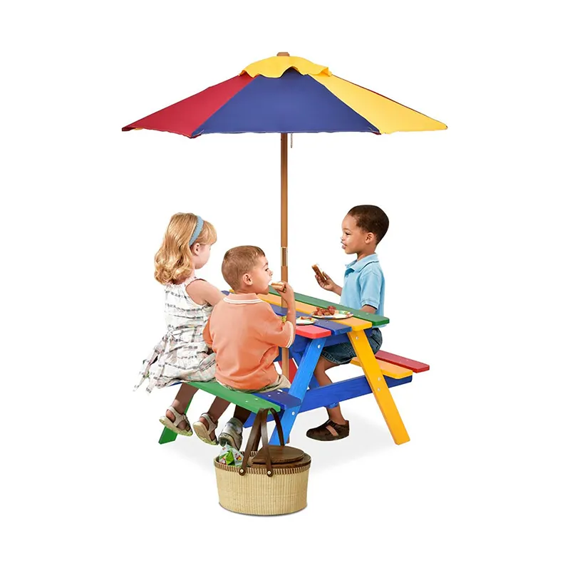 Giá rẻ trẻ em bằng gỗ ngoài trời mini bảng Dã Ngoại bảng với ô