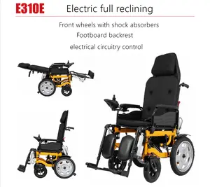 全自動電動ハイバック電動フルスリーパー快適で操作が簡単シンプルで安全な電動車椅子