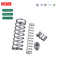 Ressorts de compression en acier inoxydable poli durable, sur mesure, haute élasticité pour pièces automobiles, soupapes, applications industrielles légères