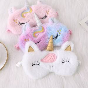 Antifaz <span class=keywords><strong>de</strong></span> Peluche con Bordado <span class=keywords><strong>de</strong></span> Conejito Navideño, Bloquea la Luz, Protección Ocular <span class=keywords><strong>para</strong></span> <span class=keywords><strong>Dormir</strong></span>, Antifaz con Orejas <span class=keywords><strong>de</strong></span> <span class=keywords><strong>Unicornio</strong></span> - Product Image 3