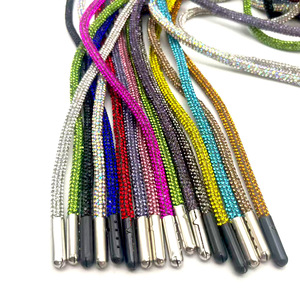 เชือกคริสตัลสีม่วงองุ่นขนาด 6 มม. ยาว 53.5 นิ้ว จากโรงงานโดยตรง สำหรับเสื้อฮู้ดดี้ หมวก และกระเป๋า - Product Image 5