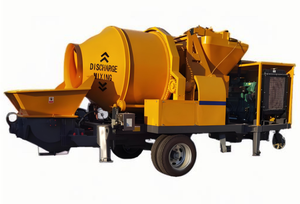 Camión Bomba de Cemento y Mortero Móvil Todo en Uno JOVE Diesel con Productividad de 350m/h, Transporte Horizontal Máximo de 300m - Product Image 2