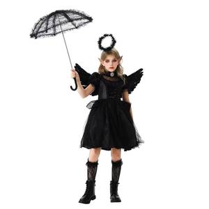 Suministro al por Mayor de Disfraces de Halloween para Niñas, Vestido de Ángel, Diablo, Vampiro, Bruja, Traje de Jazz para Actuaciones de Danza Infantil - Product Image 2