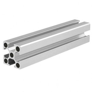 Profilé en aluminium 25x25 Série 6000 en alliage d'aluminium, norme nationale GB2525, accessoires légers pour étagère de bassin à poissons, service de découpe - Product Image 5