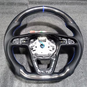 Volante de fibra de carbono para Seat <span class=keywords><strong>Leon</strong></span> FR <span class=keywords><strong>Cupra</strong></span> <span class=keywords><strong>5F</strong></span> Mk3 MK4 Arona Ateca <span class=keywords><strong>Leon</strong></span> 2013-2020 Hydro-Dip Volante personalizado - Product Image 6