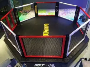 Competition Boxing Ring MMA Cage Steel Structure Wrestling Cage Strongest MMA Cages For Events And Training