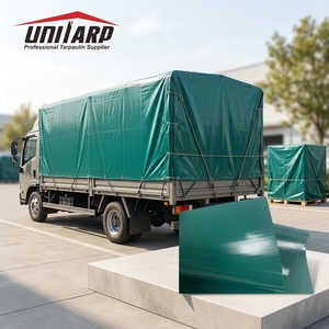 <span class=keywords><strong>Lona</strong></span> de PVC 100% poliéster recubierto de 650 g/m² 7x7 1000D para cubiertas de camiones y remolques - Product Image 1