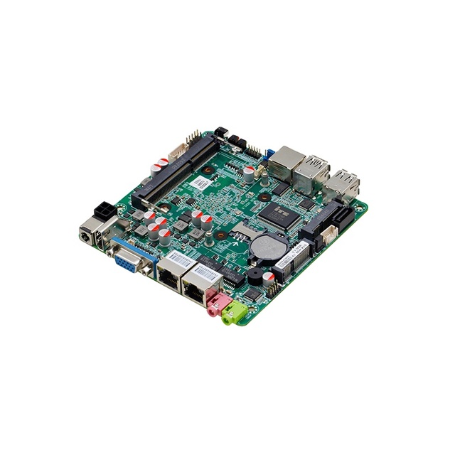 New X86 POS Motherboard Intel J1900 Quad Core DDR3 Single SATA MSATA Integrated VGA 2 LAN 6 USB Linux Nano Mini Itx Industrial