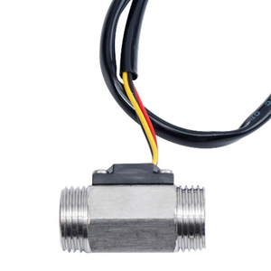 Pengukur aliran air cair, <span class=keywords><strong>Sensor</strong></span> aliran air efek Hall DC5V 44mm G 1/<span class=keywords><strong>2</strong></span> "baja tahan karat flowmeter 1-30L/menit <span class=keywords><strong>Sensor</strong></span> aliran medis - Product Image 4