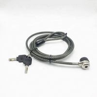 Verrou de sécurité pour ordinateur portable ANLI en alliage de zinc et laiton, avec clé, pour ordinateur portable, tablette, PC, ordinateur portable, ancre HP