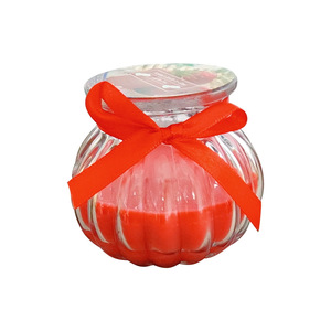 Bougie d'Halloween en cire de soja sans fumée, parfumée, en forme de coupe citrouille, pour aromathérapie, souvenir, DIY, bougie en cire végétale personnalisée - Product Image 3