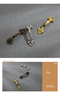 Tirador moderno de aleación de zinc para caja de joyería, duradero, de fácil instalación, para dormitorio, cómoda, armario de cocina, sala de estar - Product Image 5