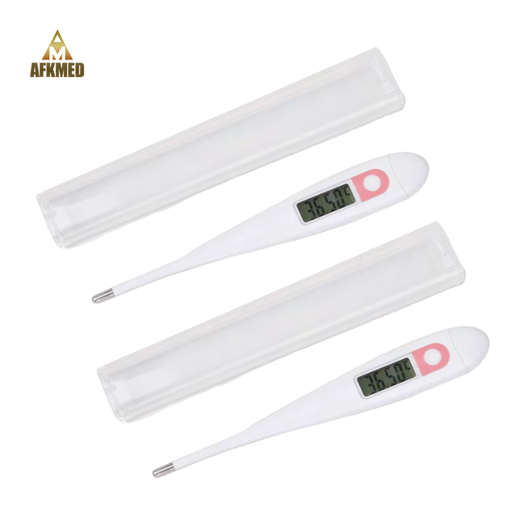 Mini waterproof smart sensor digital thermometer armpit anus oral pen type thermometre with flexible probe