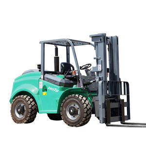 ליט 3-5ton 4 גלגל כונן קטן כל השטח מלגזה שטח קשה מלגזה 4WD קשה מלגזה 4 x4 את כביש משאית דיזל מלגזה - Product Image 6