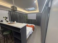 Capsule spatiale 2026 très demandée avec mobilier, insonorisée, étanche, ignifuge, 20 pieds, 40 pieds, capsule spatiale préfabriquée moderne en conteneur
