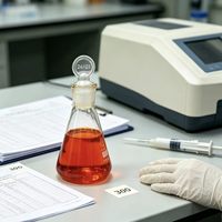Extrait d'oléorésine de paprika liquide rouge personnalisé OEM avec valeur de couleur flexible et solubilité, conditionné en bouteille/contenant en verre