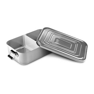 Boîte à lunch rectangulaire en métal pour la randonnée en plein air, contenant alimentaire en <span class=keywords><strong>aluminium</strong></span>, boîte à lunch japonaise bento pour adultes pour la <span class=keywords><strong>conservation</strong></span> de la fraîcheur - Product Image 3