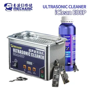 MECHANIC IClean E08P Nettoyeur à Ultrasons Outil de Réparation pour Téléphone Portable Caméra Carte Mère Pince à Épiler Fer à Souder Pointe Outil de Nettoyage - Product Image 6