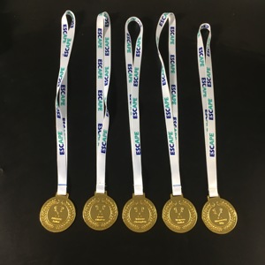 Manufacture Custom Made Football Cup Gold Silver Bronze Sports Running Race <strong>Personalised</strong> Logo Blank Metal Medal and <strong>Trophy</strong> - Product Image 4