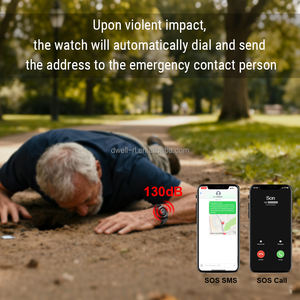 Pulsera de Alerta por Vibración, Alarma de Pánico de Seguridad con Llamada SOS y Compartición de Ubicación GPS para Mujeres Mayores - Product Image 4