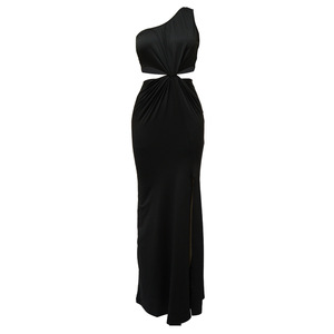 Vestido de Noche Sexy con Diseño Elegante, Un Hombro Descubierto, Corte Ajustado y Abertura Lateral para Mujer - Product Image 5