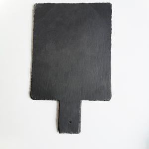 Noir <span class=keywords><strong>ardoise</strong></span> <span class=keywords><strong>plaque</strong></span> de service alimentaire, plaques de pierre dîner noir <span class=keywords><strong>ardoise</strong></span> avec poignées <span class=keywords><strong>pour</strong></span> le dîner - Product Image 3