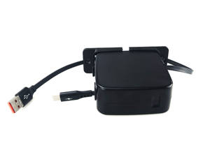 Câble d'extension télescopique rétractable USB vers Type C DYH-1707 1,2 m <span class=keywords><strong>Chargeur</strong></span> rapide et câble pour écouteurs pour téléphones mobiles - Product Image 4