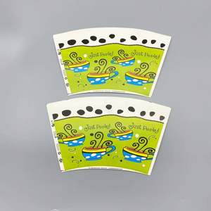 Vaso de Papel con Recubrimiento de PE, Diseño Personalizado, para Alimentos, Snacks, Ensaladas, Fideos, Café, Leche y Bebidas, con Impresión Offset a Doble Cara - Product Image 4