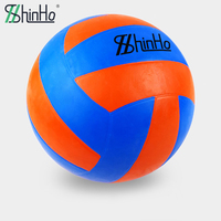Ballon de volley-ball Shinho EU PPWR REACH Pass avec logo personnalisé, en caoutchouc écologique, excellent rebond pour l'entraînement en salle, en extérieur et sur la plage